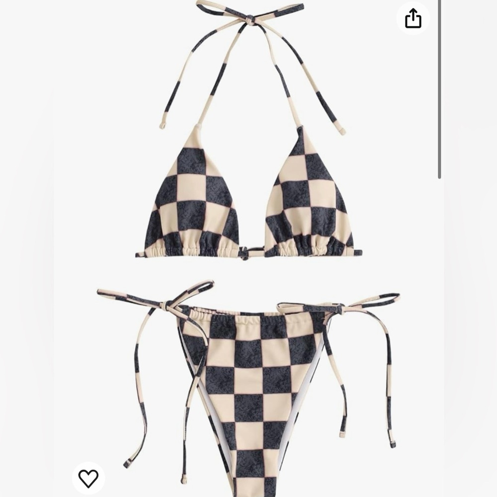 Bikini top and bottoms